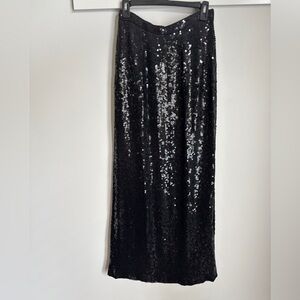 Sequined maxi skirt size M